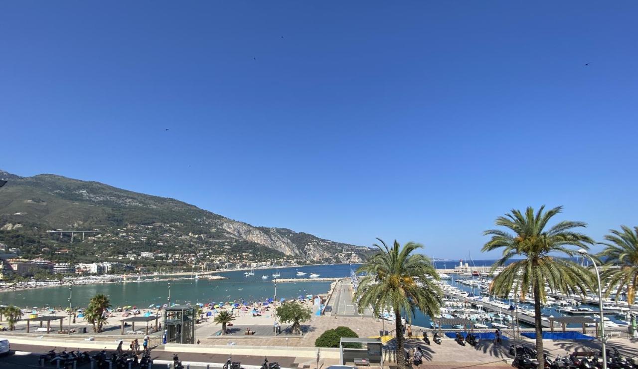 Sablettes Beach-Plage-Vue Mer-Centre Ville Menton Exterior photo